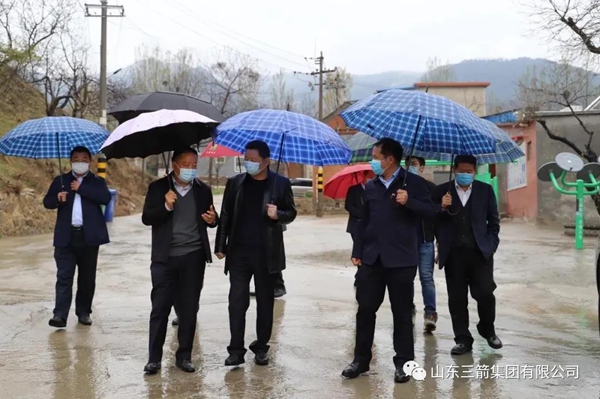 精準扶貧｜山東三箭集團董事長楊承林調研脫貧攻堅 ，確保工作成效