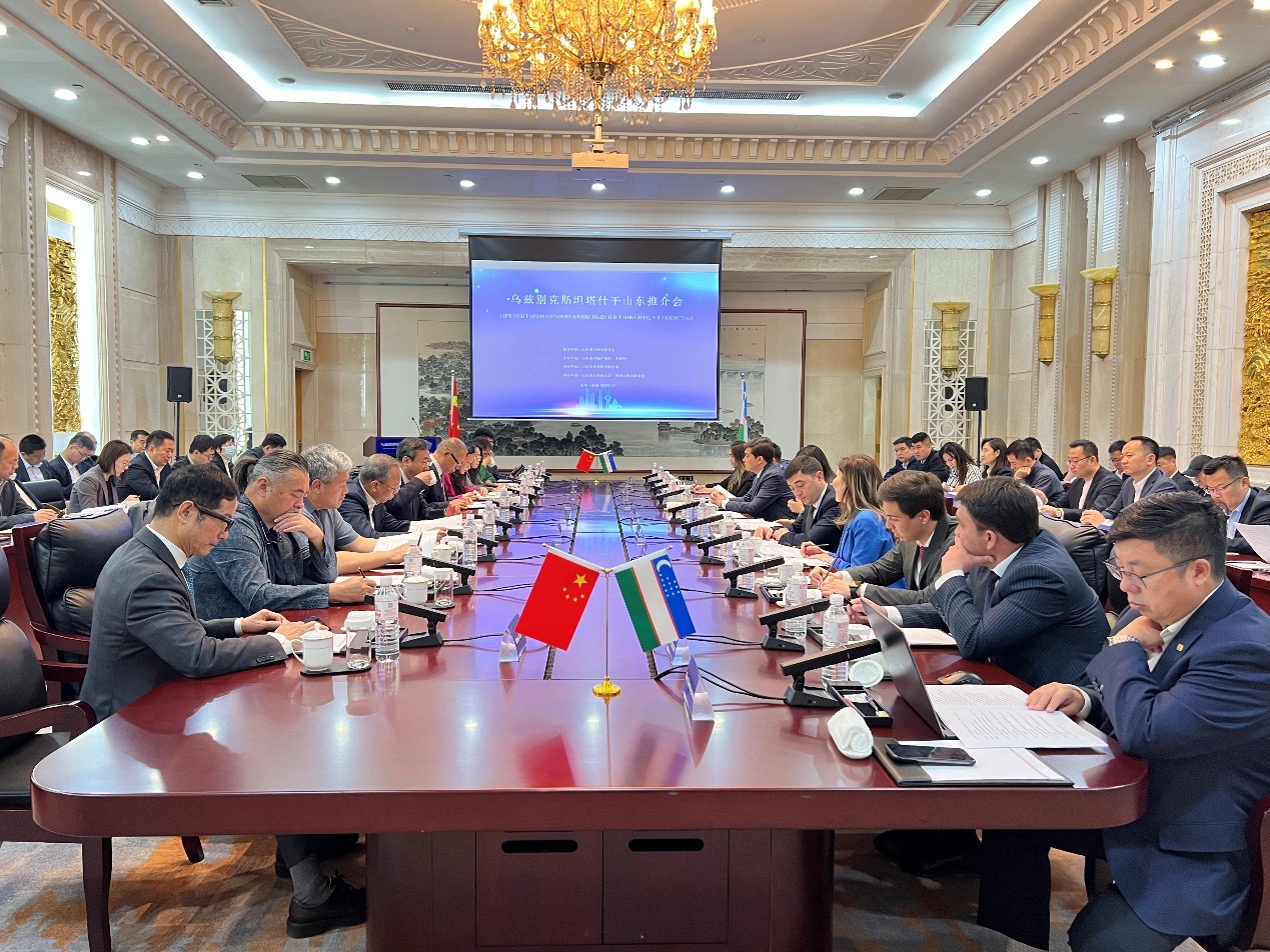 山東三箭集團(tuán)受邀參加烏茲別克斯坦塔什干山東推介會